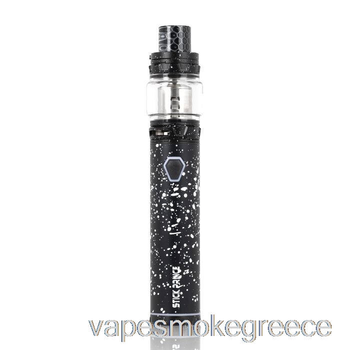 Vape Greece Smok Stick Prince Kit - στυλό Tfv12 Prince μαύρο με λευκό σπρέι